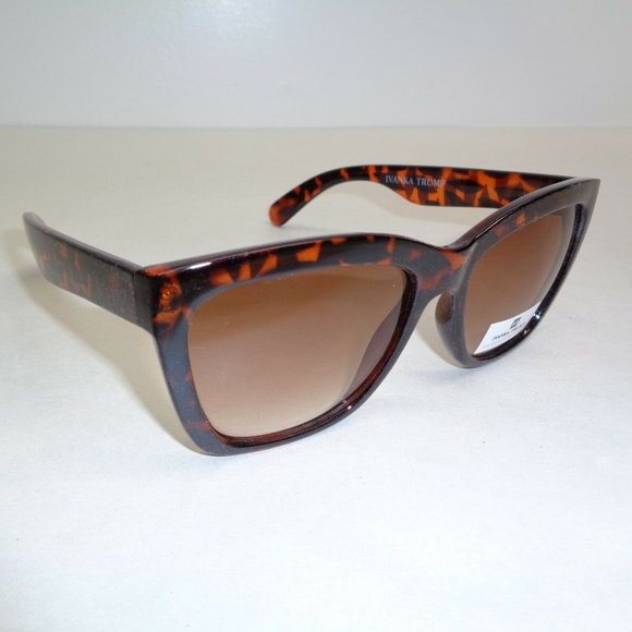 Ivanka Trump Tortoise Brown New Sunglasses - Picture 4 of 8